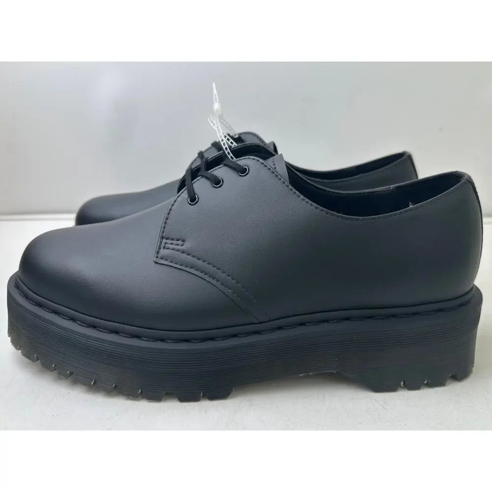 Dr. Martens Vegan 1461 Quad Mono Platform Oxfords Men's Sz 13 NWT